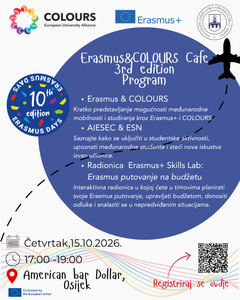 Read more about the article Erasmus&COLOURS Cafe 3rd Edition – 15. listopada 2026.