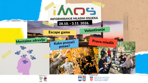 Read more about the article iMOS 2026. – Informiranje mladih Osijeka Obavijest i poziv za mlade